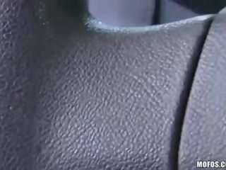 Teenie londra fabbro inchiodato in il auto
