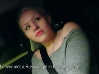 Blonde gets on a free ride in exchange for sex video